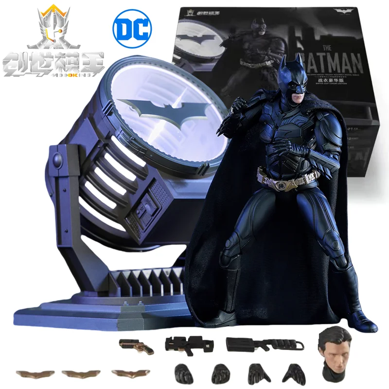 The Batman 1:12 The Dark Knight Trilogy Assembly Model Series Bat Signal Battle Suit Action Figures Kids Birthday Gifts