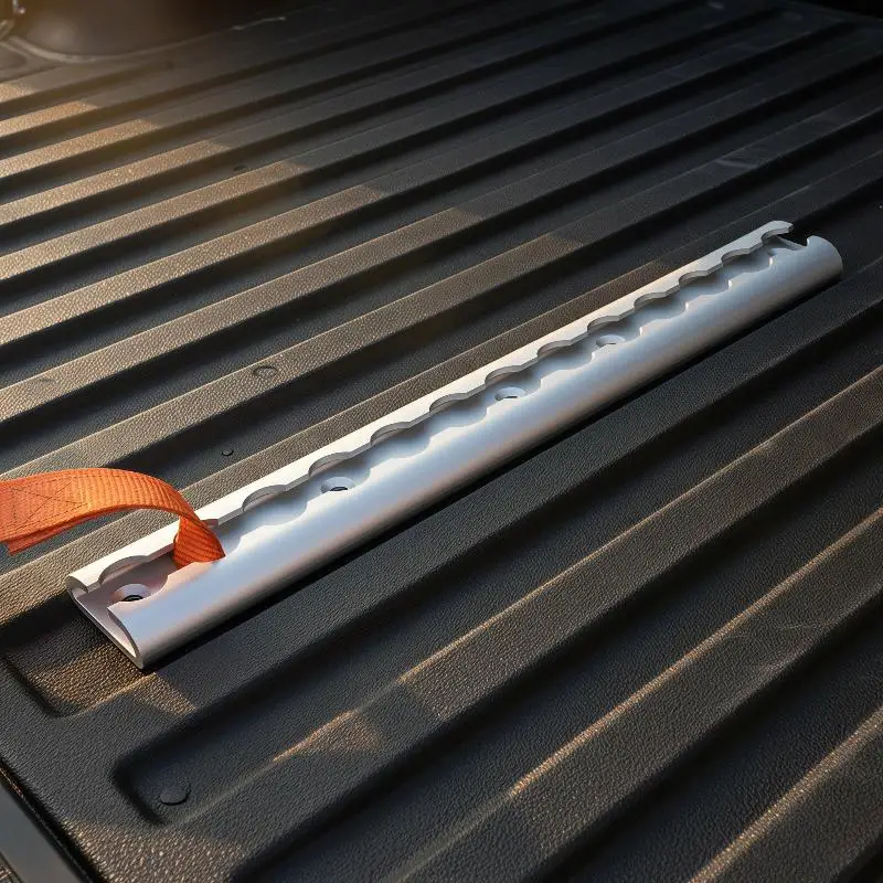 Aluminium-Zurrschiene Rostbeständig Hohe Tragfähigkeit Ladungssicherungsschiene für Pickup Boot Anhänger Transport – Detail 7