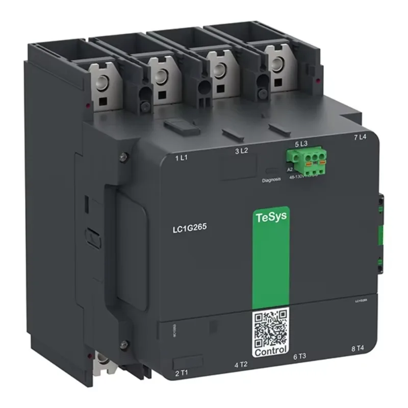 

High Power Contactor, TeSys Giga 4 Pole 4NO Standard Version 100 250V Wide Band AC DC Coil LC1G4004KUEN