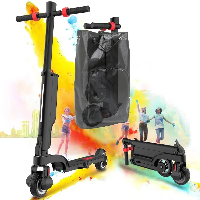 

HX Foldable Smart Electric Scooter for Adults Urban 250W Detachable Battery Max Load 100kg Model X7