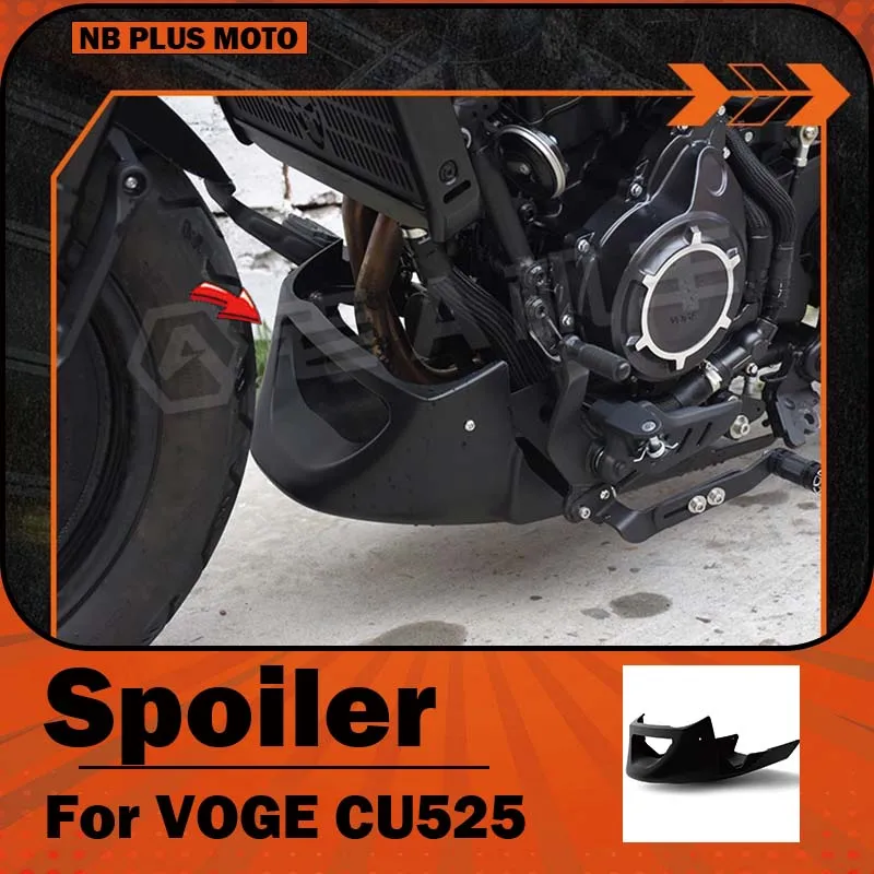 【Premium】For VOGE CU525 modified lower deflector hood, engine guard plate underrest decorative cover for non-destructive install