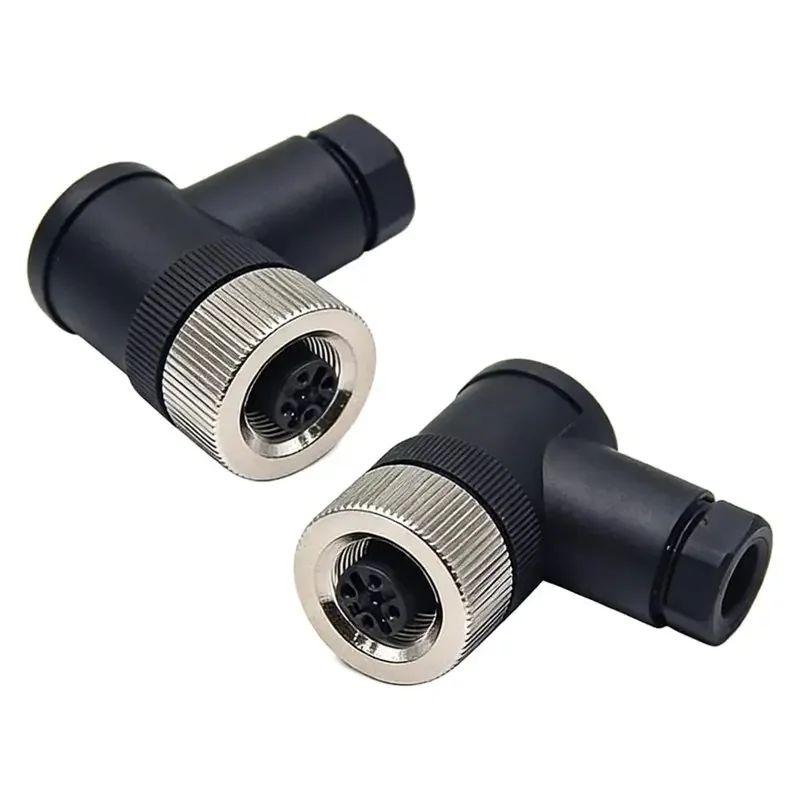Waterproof Male Plug 5 Pin L Female PG7 10pcs Sensor Connector Set for Industrial Use
