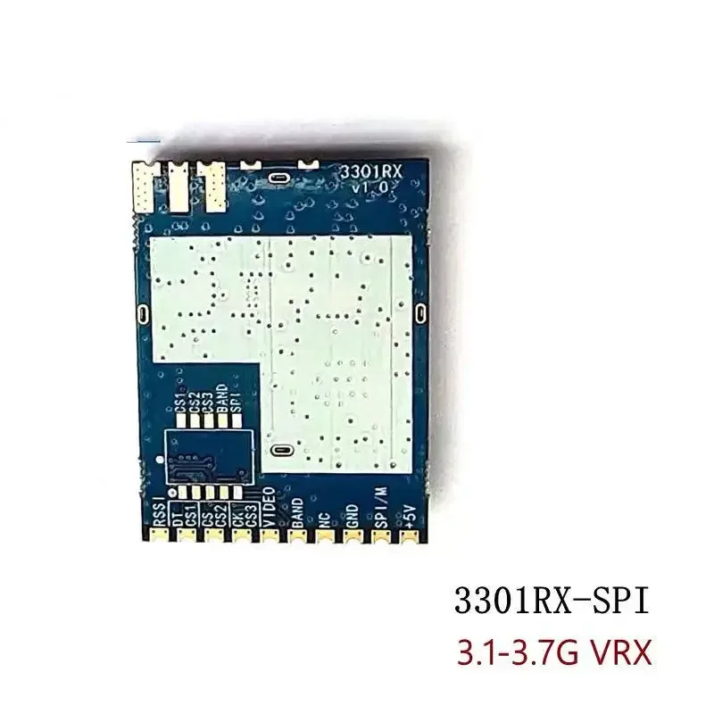 SmCp3.3G Module VRX SPI Mode Image Transmission Module Analogue Wireless Video Transmission Receiving Module 3.1G-3.7G