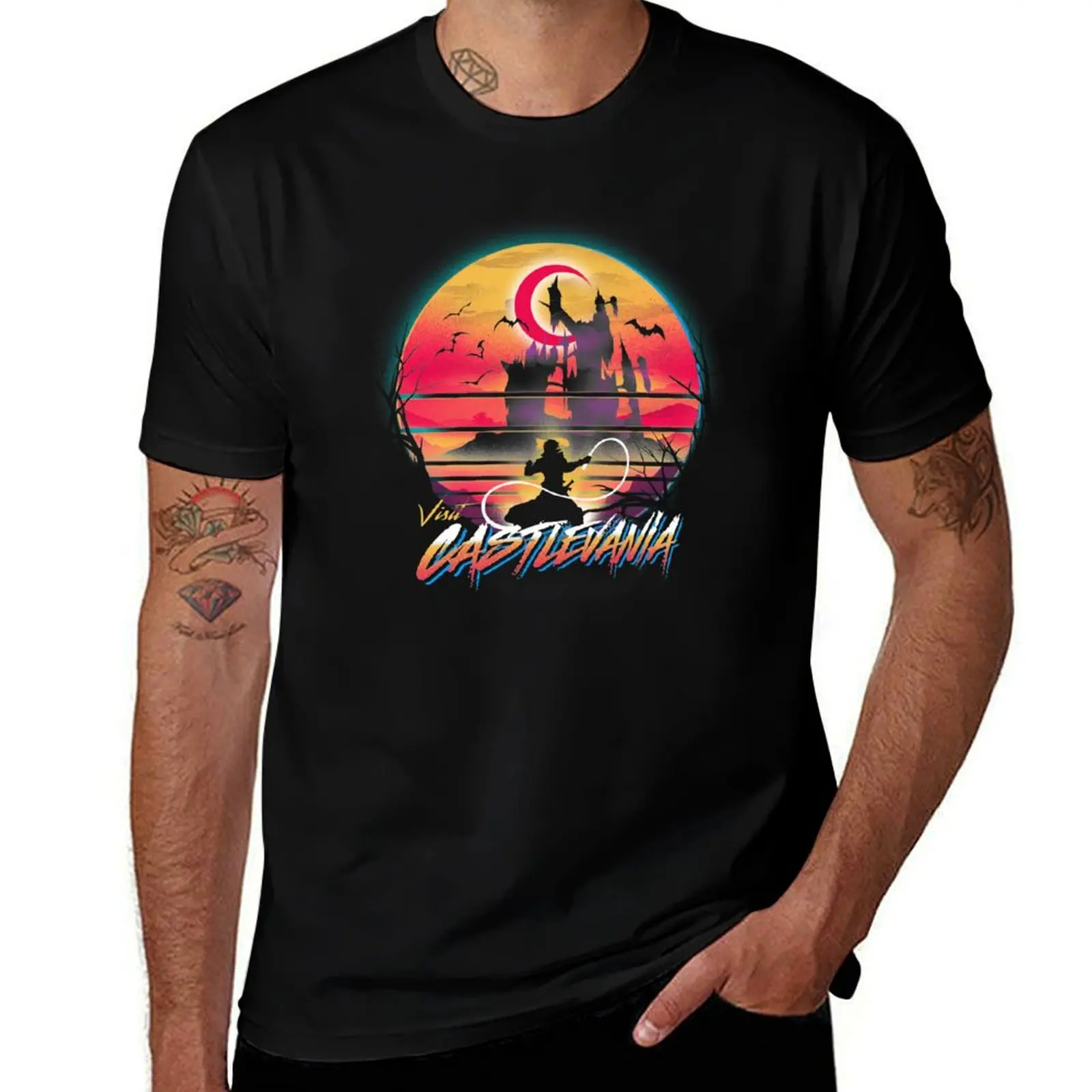

Visit Castlevania T-Shirt t shirt man cotton mens graphic t shirts man t shirt cotton high quality T-shirt
