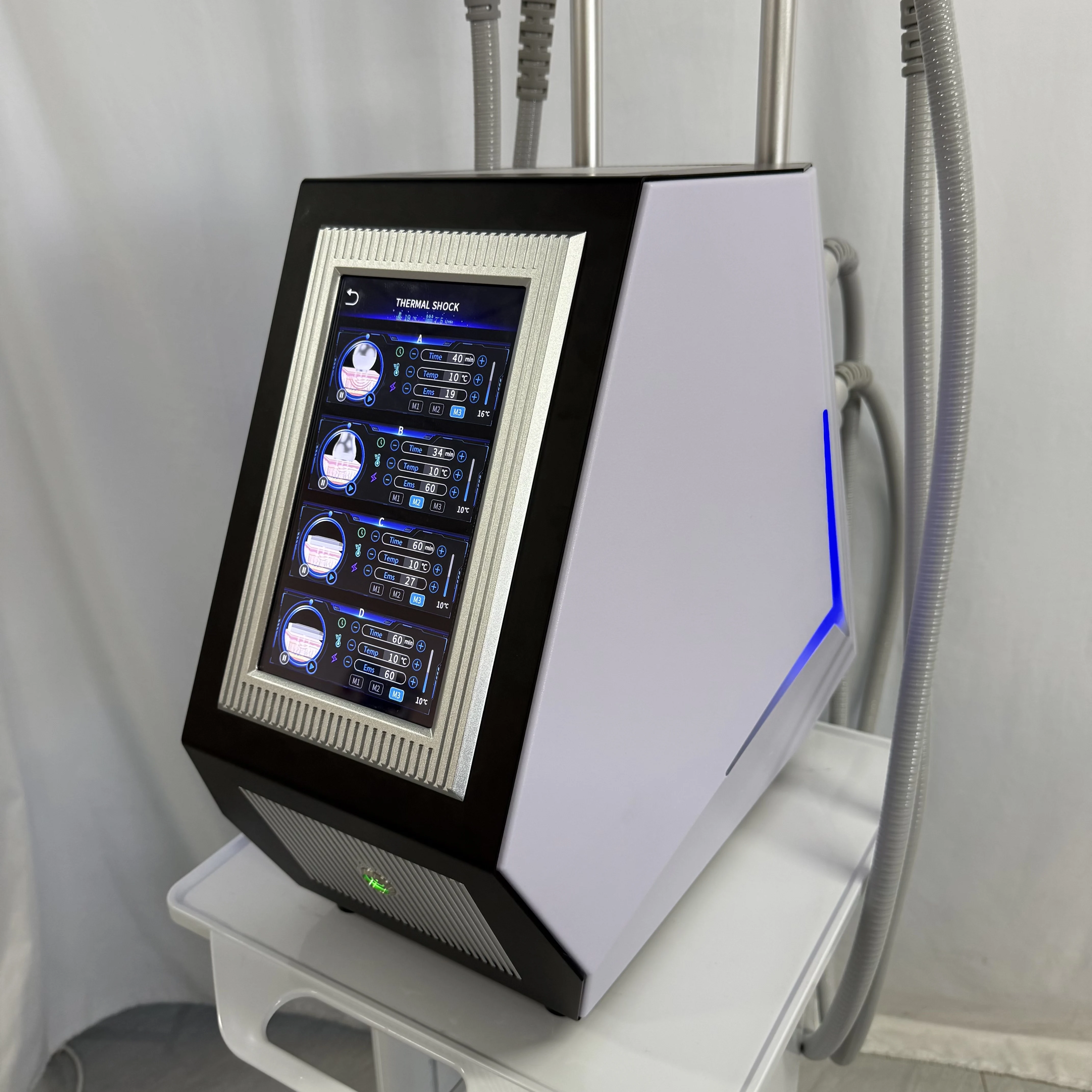 

Portable Cryo Hot Cold Facial Equipment New Model For Fat Reduction Skin Tightening Body Contouring And Effective Slimming