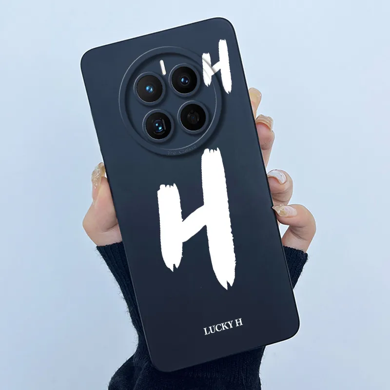 حافظة لهاتف هواوي ميت 50 برو حافظة Mate50 Mate50e Mate50Pro غطاء خلفي من السيليكون الناعم #4