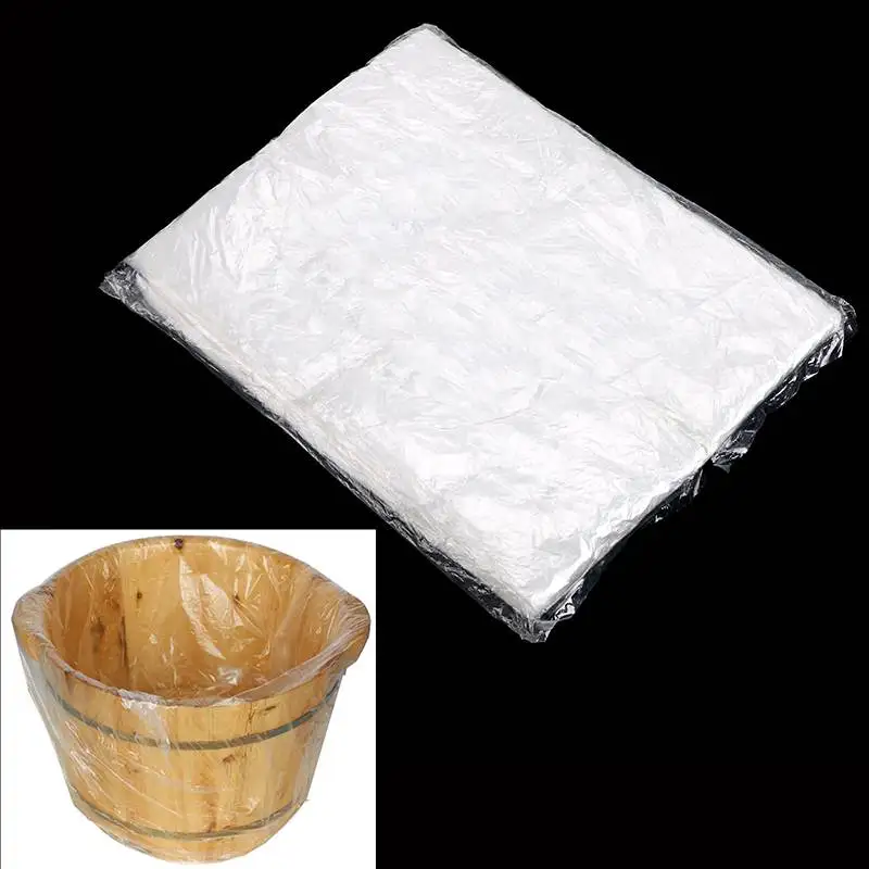 

90PCS 55*65cm Environmentally Disposable Foot Tub Liners Bath Basin Bags for Feet Pedicure Spa Skin Care