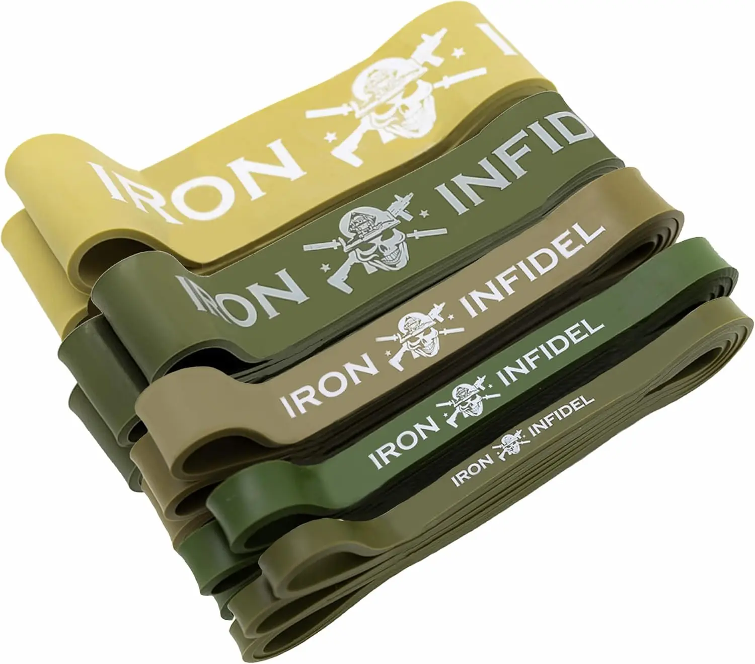 

Durable Resistance Bands Set for Men and Women - 5 Levels, Workout, Fitness, Strength Training