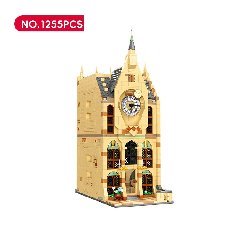 Nuovo JJ9148 JJ9149 MOC Creativity Castle Building Blocks Modello Torre Mattoni Assemblaggio Giocattoli FAI DA TE per I Ragazzi Regalo Di Compleanno Set