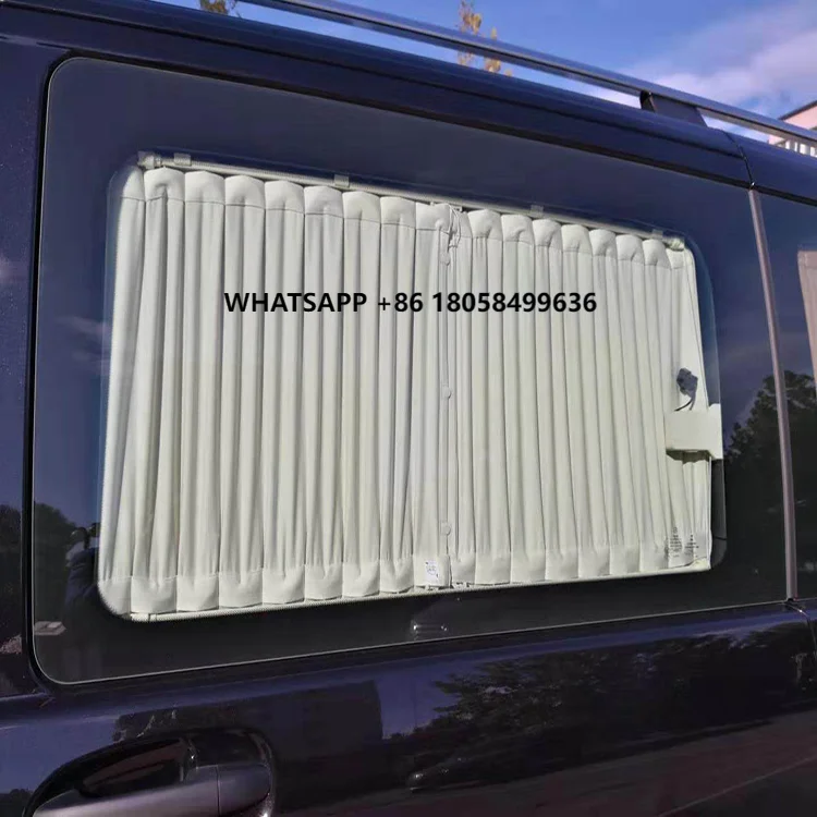 

Applicable to Benzz Vito W447 Business Car Deerskin Velvet Curtains Sun protection Heat Insulation, and Light Avoidance Curtain