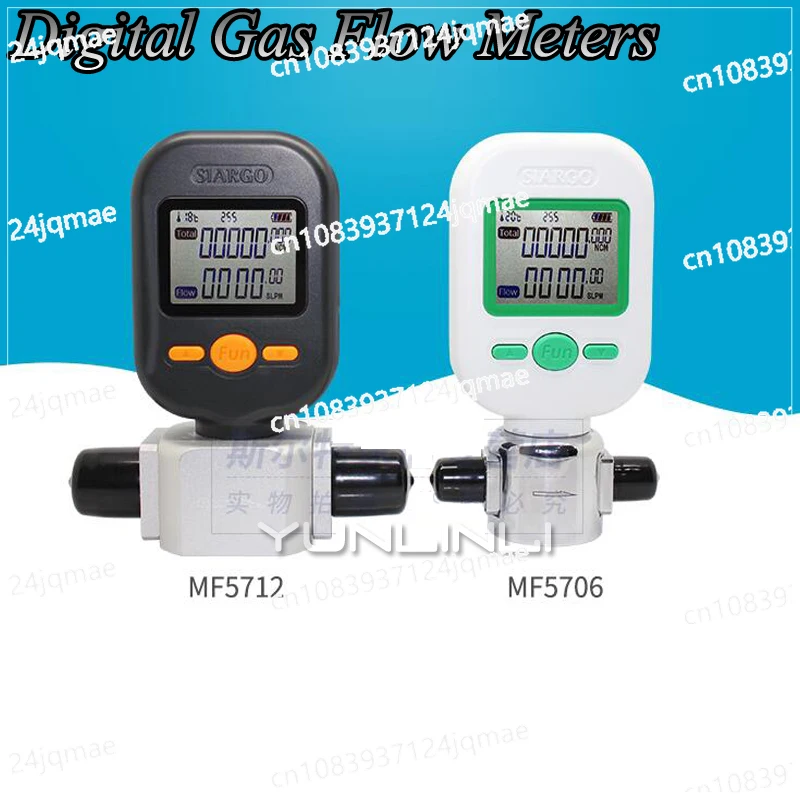 

0-10L/Min Digital Gas Flow Meters Gas Mass Flow Meters Compressed Air /Digital Display Meter MF5706-10