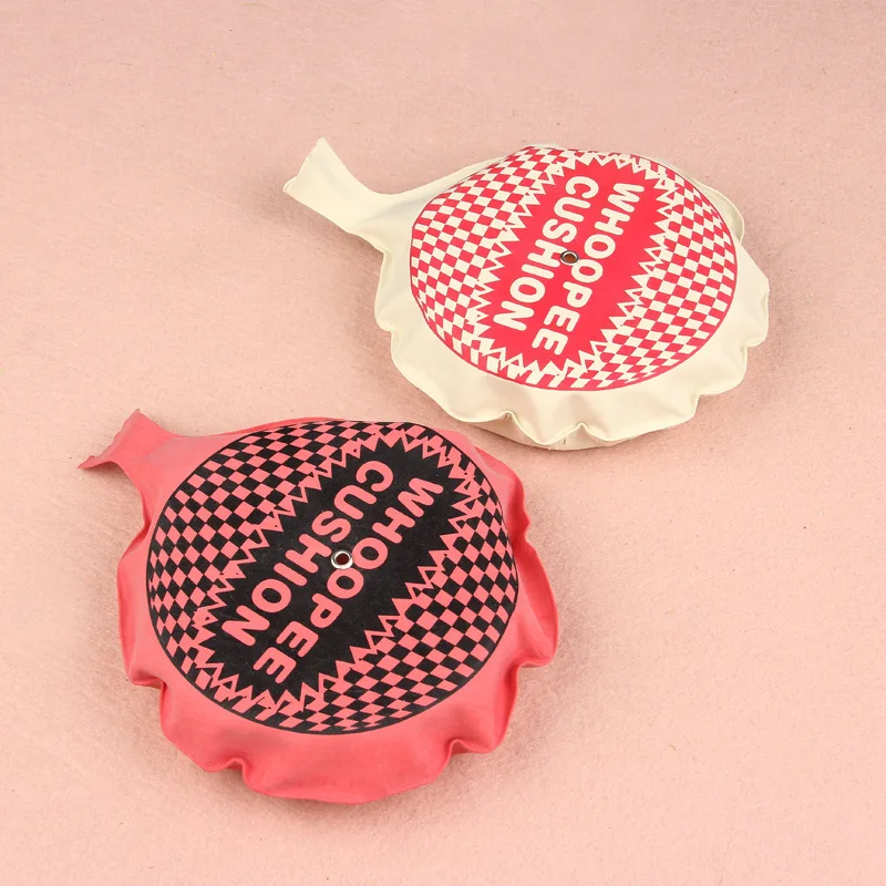 Halloween props sponge whoopee cushion loud whoopee bag sitting on a whoopee cushion spoof toy