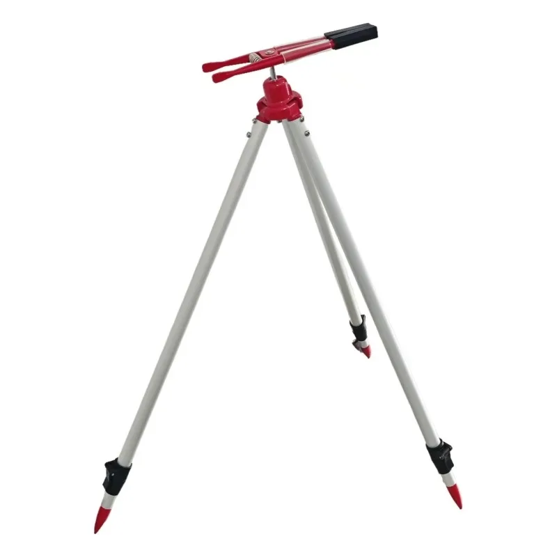 Retractable Survey Tripod Tower Ruler Bracket 72-120cm Adjustable Telescopic Mini Tripod Support Total Station Prism Pole Clamp
