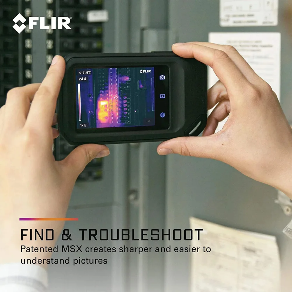 FLIR C3-X/C5 WIFI Infrared Thermal Imager Portable Camera Pocket Size IR Heat Sensor Electronic Detection Cloud Connection