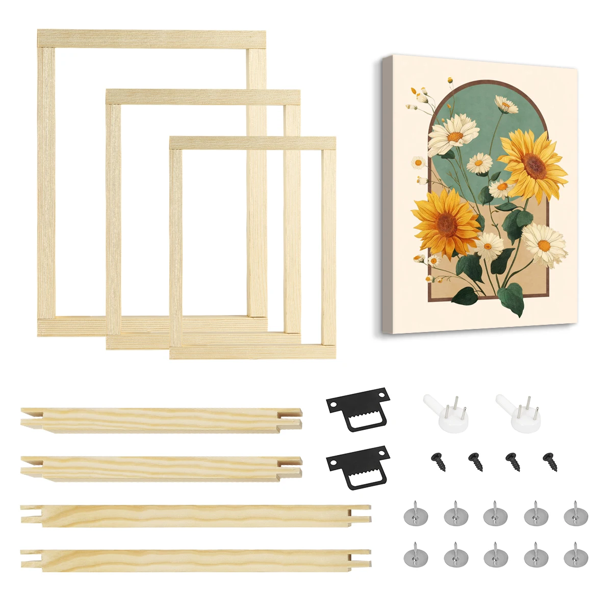 

Настраиваемые DIY-рамки из массива дерева для картин, холстов, картин маслом, деревянные рамки для декора дома и гостиной, подарок