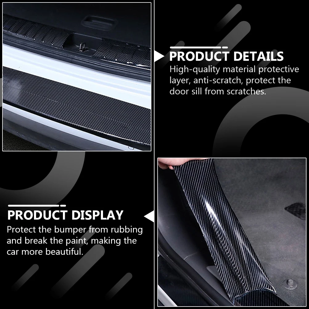 

Car Door Sill Protector Anti collision Sticker Strip Styling Bumper Shield Nail Scratch Proof Door Accessory