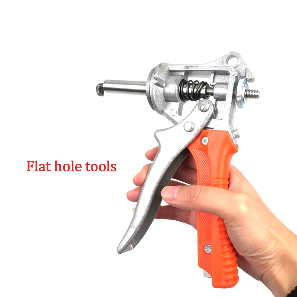 Auto Dent Repair Tools Flat Hole Tool Smooth Pliers Edge Trimming Flat Hole Car Edge Repair Tools Edge Tool