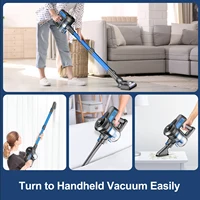 INSE N650 Cordless Vacuum Cleaner, 25Kpa Lightweight Stick Vacuum, Up to 45 Min 4