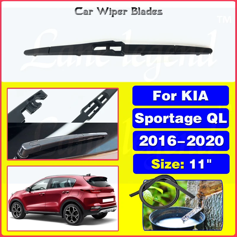 

Car Rear Wiper Blade For Kia Sportage QL 2016 2017 2018 2019 2020 Back Window Windscreen Windshield Wipers Auto Accessories 11"