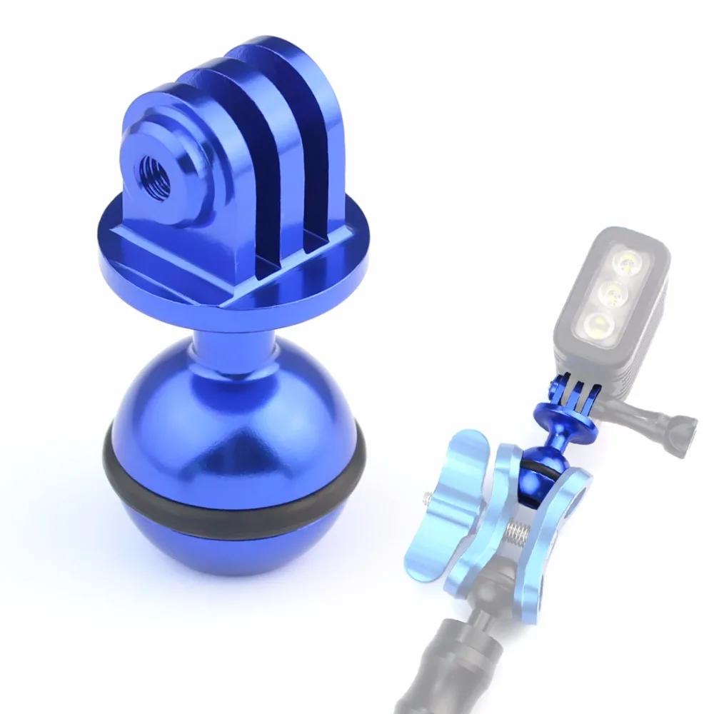 Cnc 1 Zoll Kugelkopf Stativ halterung Adapter Lichter Ständer halter mit Schrauben loch für Gopro Held 13 12 11 10 Dji Action Kamera – Detail 4