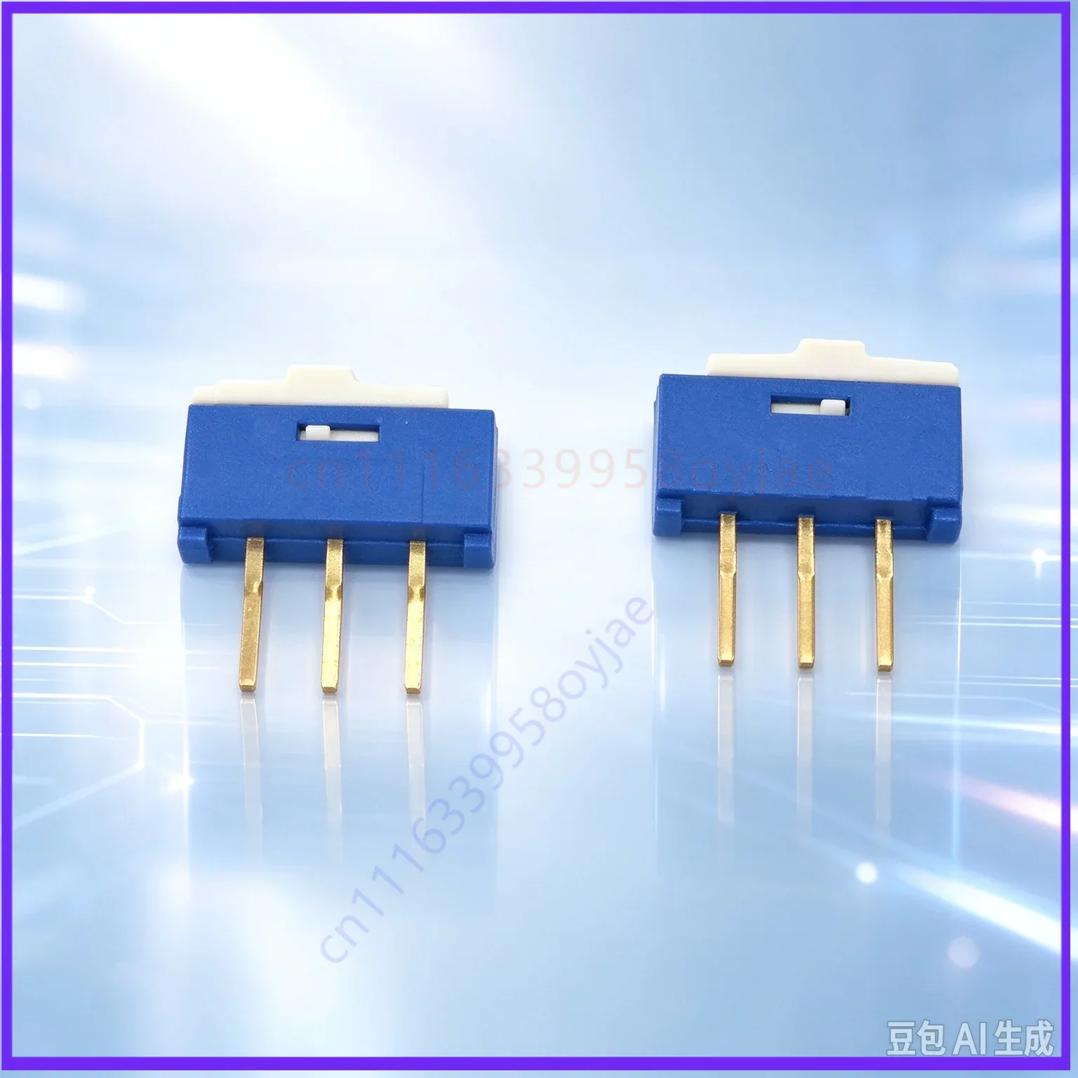 20pcs Blue ESP1010 Slide DIP Switch 2.54mm Pitch for ECE