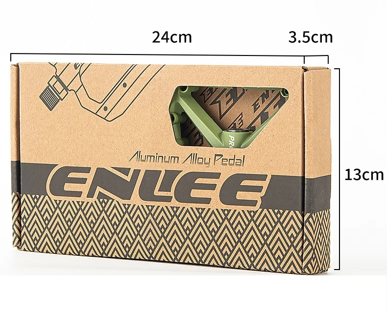 Enlee Mountainbike ultraleichtes Nylon pedal für Fahrrad pedal verbreitert ultraleichte Dichtung du Lager MTB Fahrrad pedale Zubehör – Detail 20