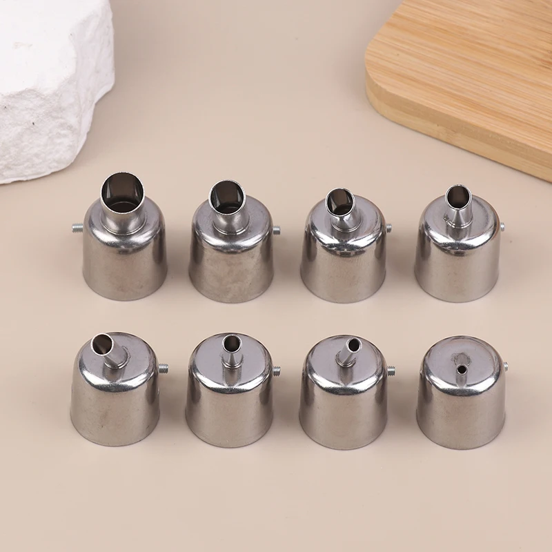 1PC 3/4/5/6/7/8/10/12MM Hot Air Nozzle 45 Degree Curved Angle Welding Nozzle For 850 Series Hot Air Rework Station Accessories