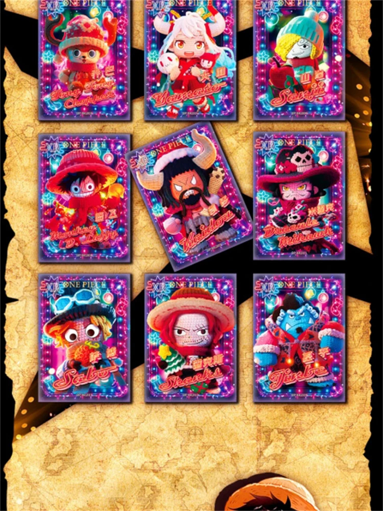 One Piece Anime Sammelkarten Booster Box Kollektion Mehrere Serien Luffy Zoro Seltene Folien-Hologramm-Karten, TCG CCG Sammlerstücke – Detail 17