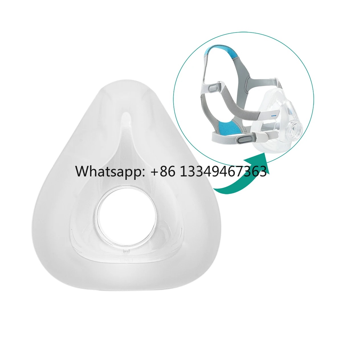 

Manufacturer Reusable Silicone Deep Sleep Cushion, M Size 1pc Replacement Cushion for F20 Mask, Help Sleep Factory