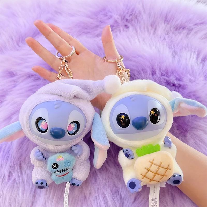 

Disney Stitch плюшевая игрушка Хэллоуин Decoracion Kawaii игрушки вечерние кулон кукла украшение дома для девочек подарки на Рождество и день рождения