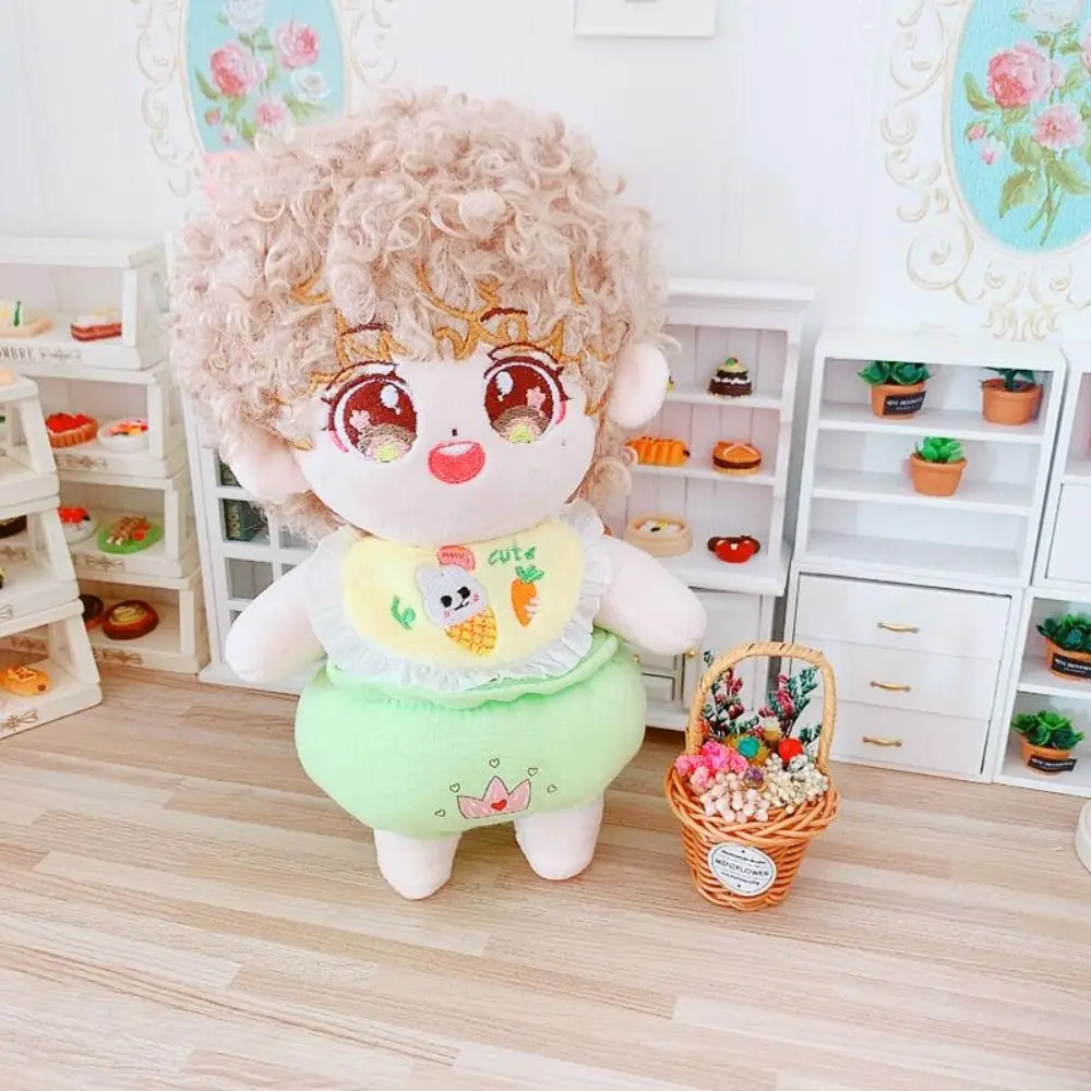 패션 컬러풀 턱받이 장식 곰 토끼 미니 만화 턱받이 귀여운 유니버설 소형 목 액세서리 역할 놀이 장난감