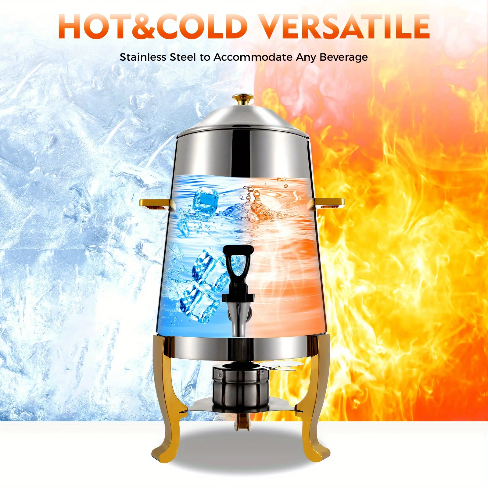

Commercial Hot Drink Holding Oven - 3 in 1 Coffee/Tea/Chocolate Holding Oven with Thermostat for Cafes, Offices and Events