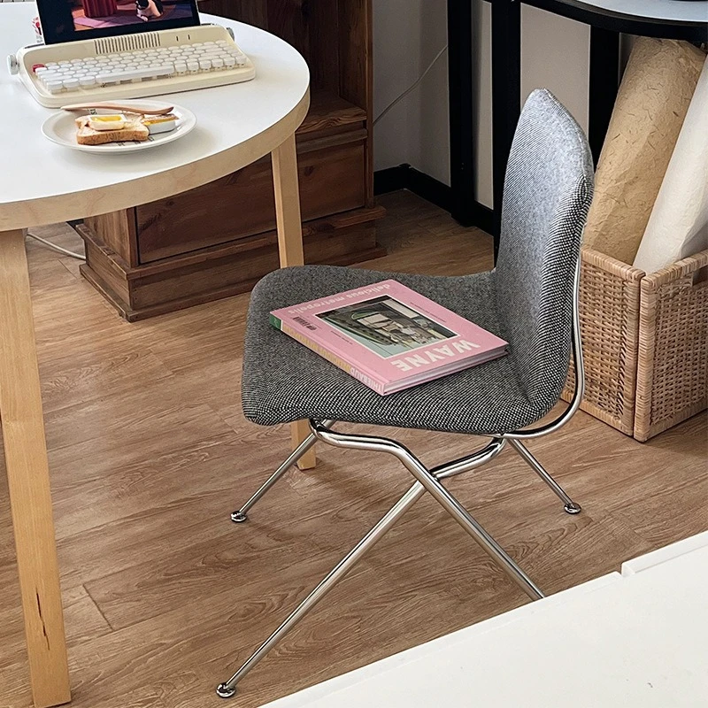 Chaise de Restaurant design moderne Simple mille oiseaux grille ensemble de salle à manger ménage métal bois meubles de salon Accent Comedor