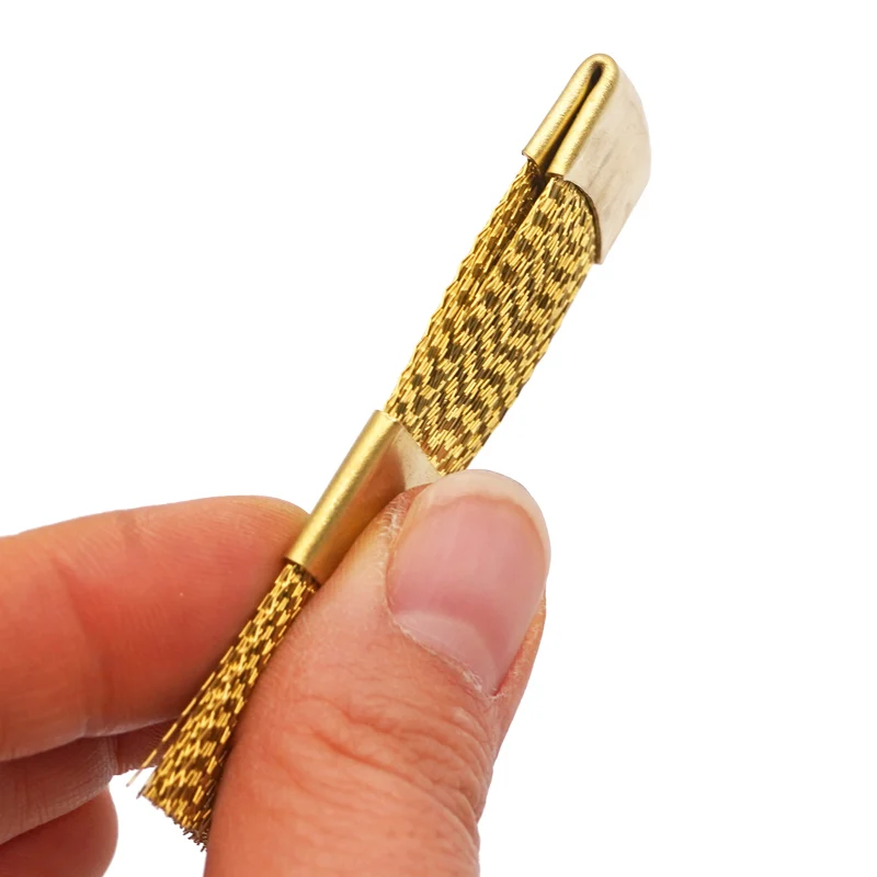 1PC Dental Copper Brush for Burr Cleaning Dental Whitening Instrument Essential for Dentist Clinic Professional Dental Care Tool