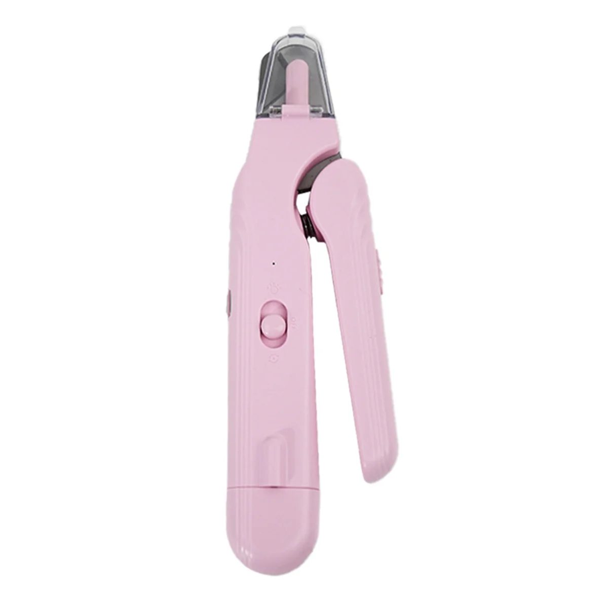 Pet LED Nail Clipper Type-C Charging Port Universal Nail Polisher and Clipper for Cats and Dog 2-In-1