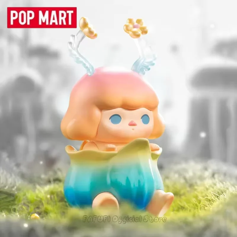 

POP MART PUCKY Spirit Flower Figure Blind Box Mystery Box Guess Bag Toys Doll Cute Anime Figure Desktop Ornaments Collection