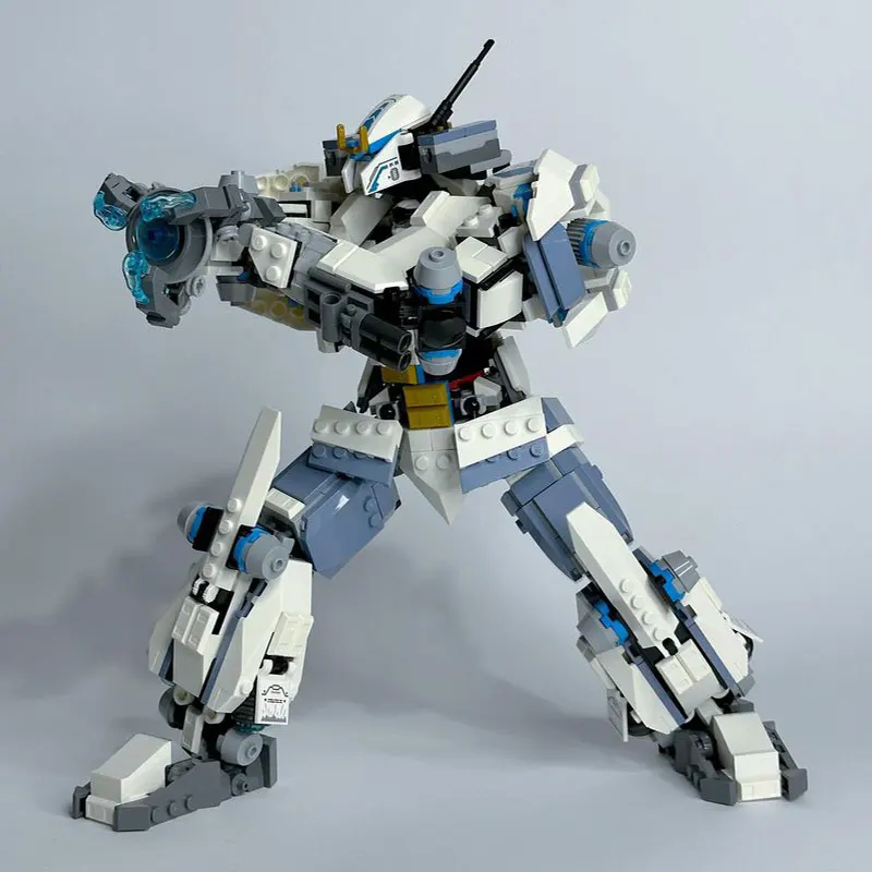 1049 STKS MOC- 212417    Legacy Zane's Titan Mech Mech Super Armor Robotfiguren Bouwstenen Kit Bricks Klassiek filmmodel