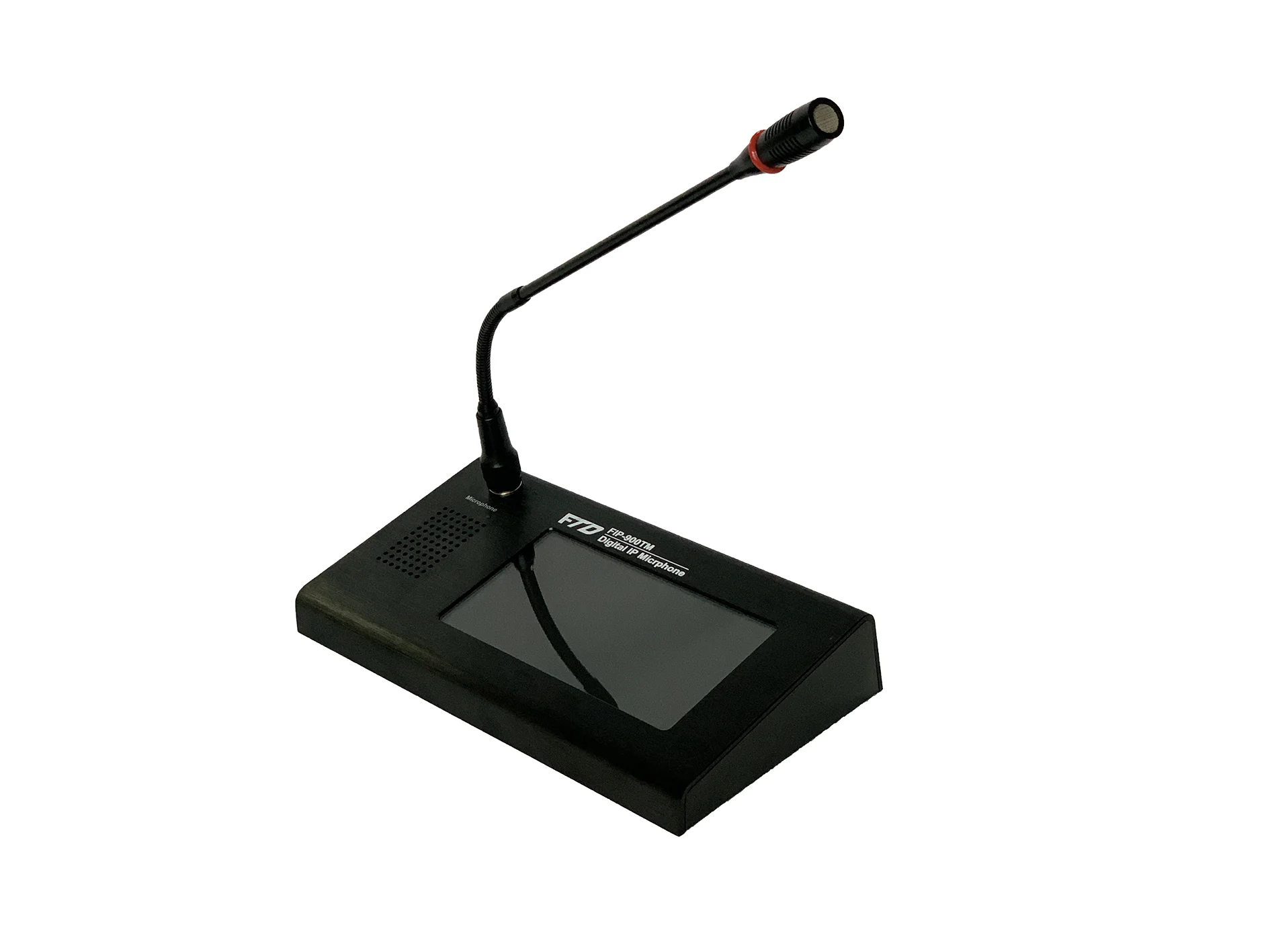 IP Network Remote TOUCH SCREEN Microphone, Enable to Paging to Individual Zone, Group Zones and All Zones