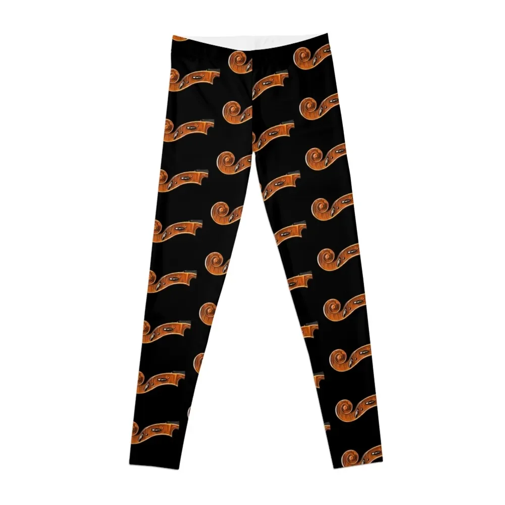 

Fiddle Scroll Leggings gym womans sports shirts gym Golf wear Womens Leggings
