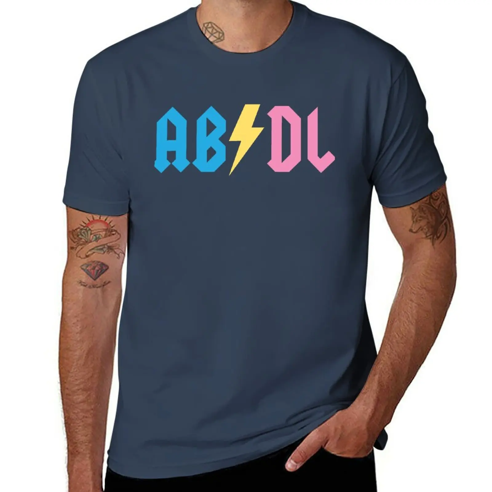 2025 New model Fashionable and Innovative New ABDL T-Shirtt shirts quick drying shirt Men's clothing
