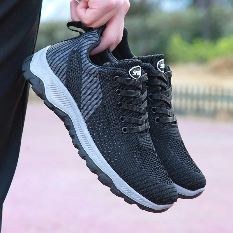 

2025 New Travel Shoes Comfortable Casual Shoes Breathable Middle-aged and Elderly Parents Running Shoes