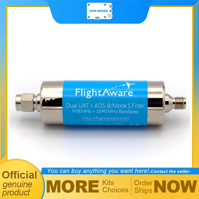 Band Pass Signal Filter dual 978-1090 MHz filter for aviation signal reception