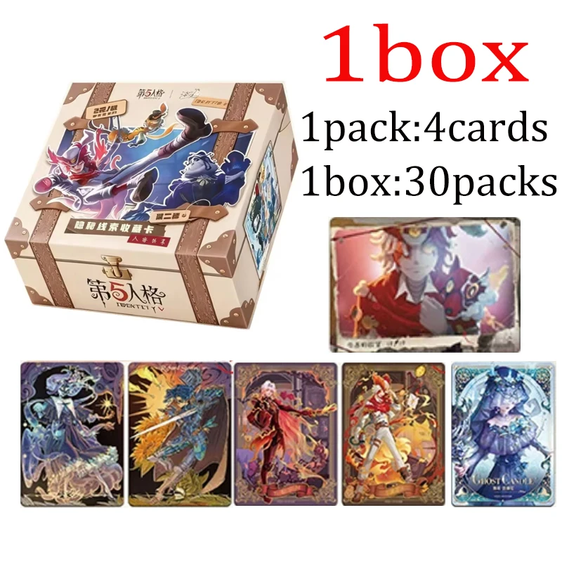 Kayou Identity V Hidden Clue Collectible Cards Shadow‑Fun Pack Wave 2 Booster Box Game Trading Cards