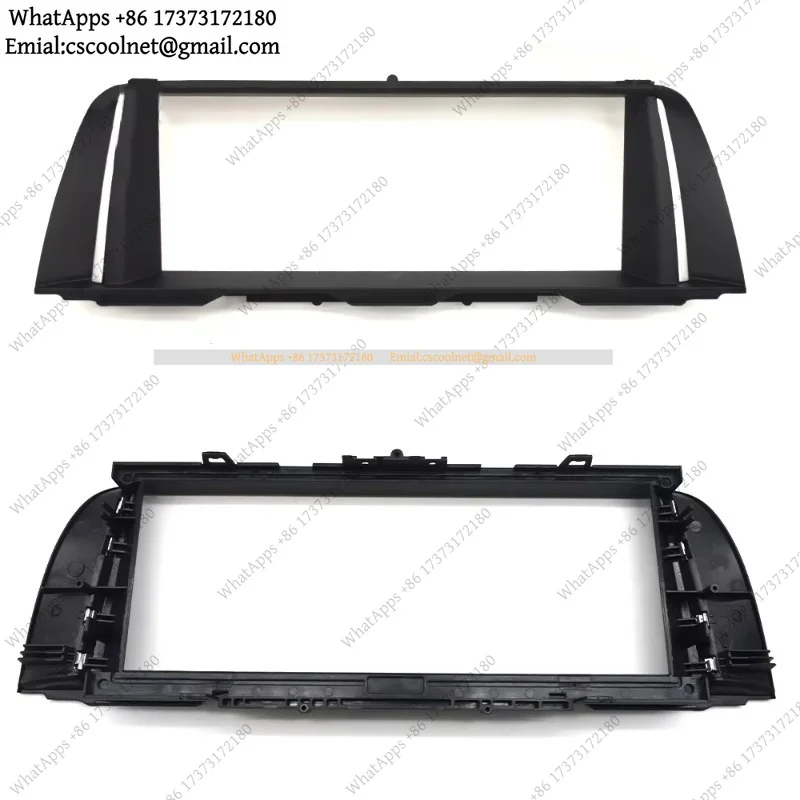 Car Multimedia Screen Frame Trim For 5 Series F10 EVO ID4 Navigation System Dashboard Panel Auto Accessories Replacement Part