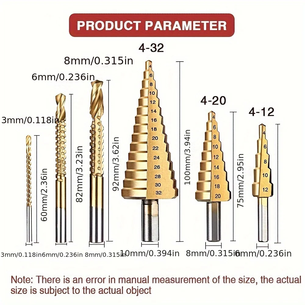Baota 다이아몬드 6피스 고속 삽 모양의 Baota 톱니 세트