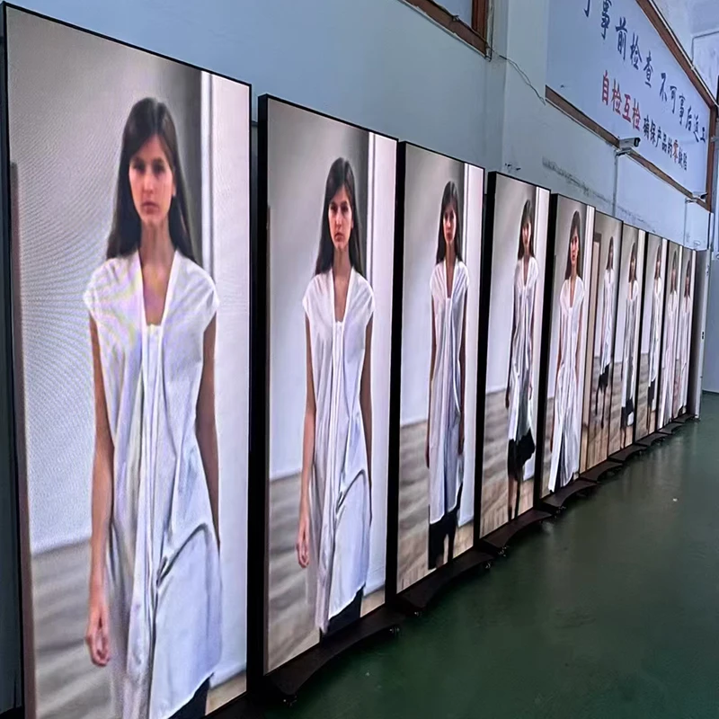 P1.86 P2.5 IP65 IP67 Waterproof Custom Size Full Color Foldable LED Display Board High Brightness Indoor Outdoor Video Wall