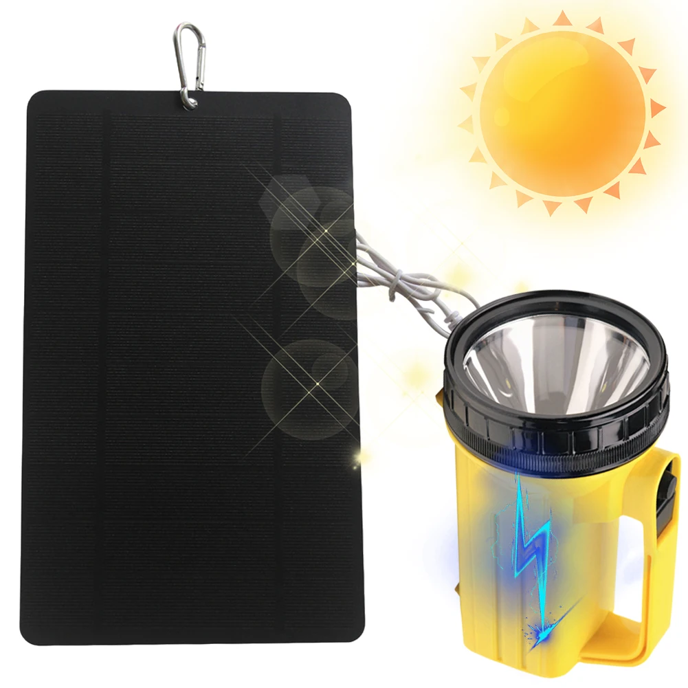 10W 5V Foldable Solar Panels USB Mini Solar Panel for Fan Cellphone Bicycle