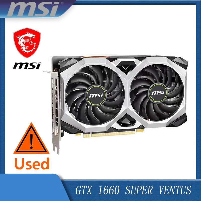 MSI GeForce GTX1660 SUPER VENTUS XS C OC 6GB Graphic card