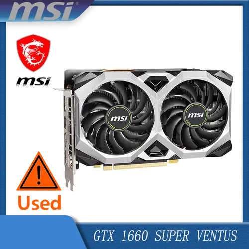Imagen 2 del producto Tarjeta gráfica MSI GeForce GTX1660 SUPER VENTUS XS C OC 6GB