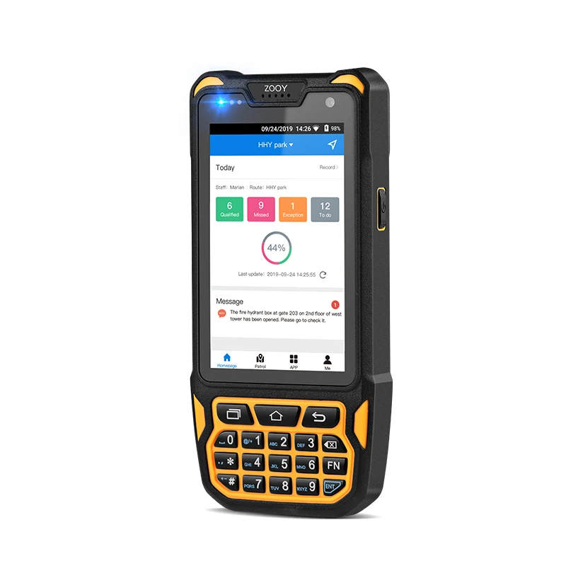 نظام دورية الحراسة 2G/3G/4G/WiFi مع مادة ABS RFID لمراقبة الحراسة وإدارة الجولات #5